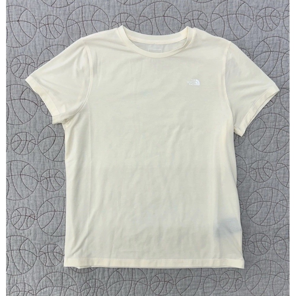 The North Face Women's Adventure Tee Beige Short Sleeve / Size Medium